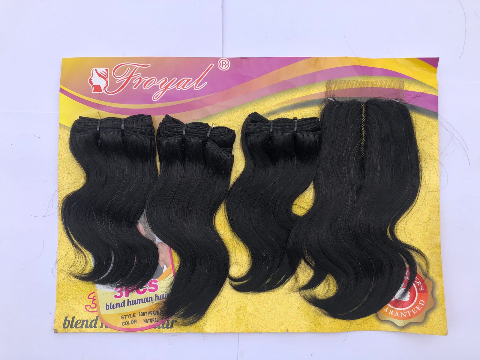 Froyal Body With Closure 8"