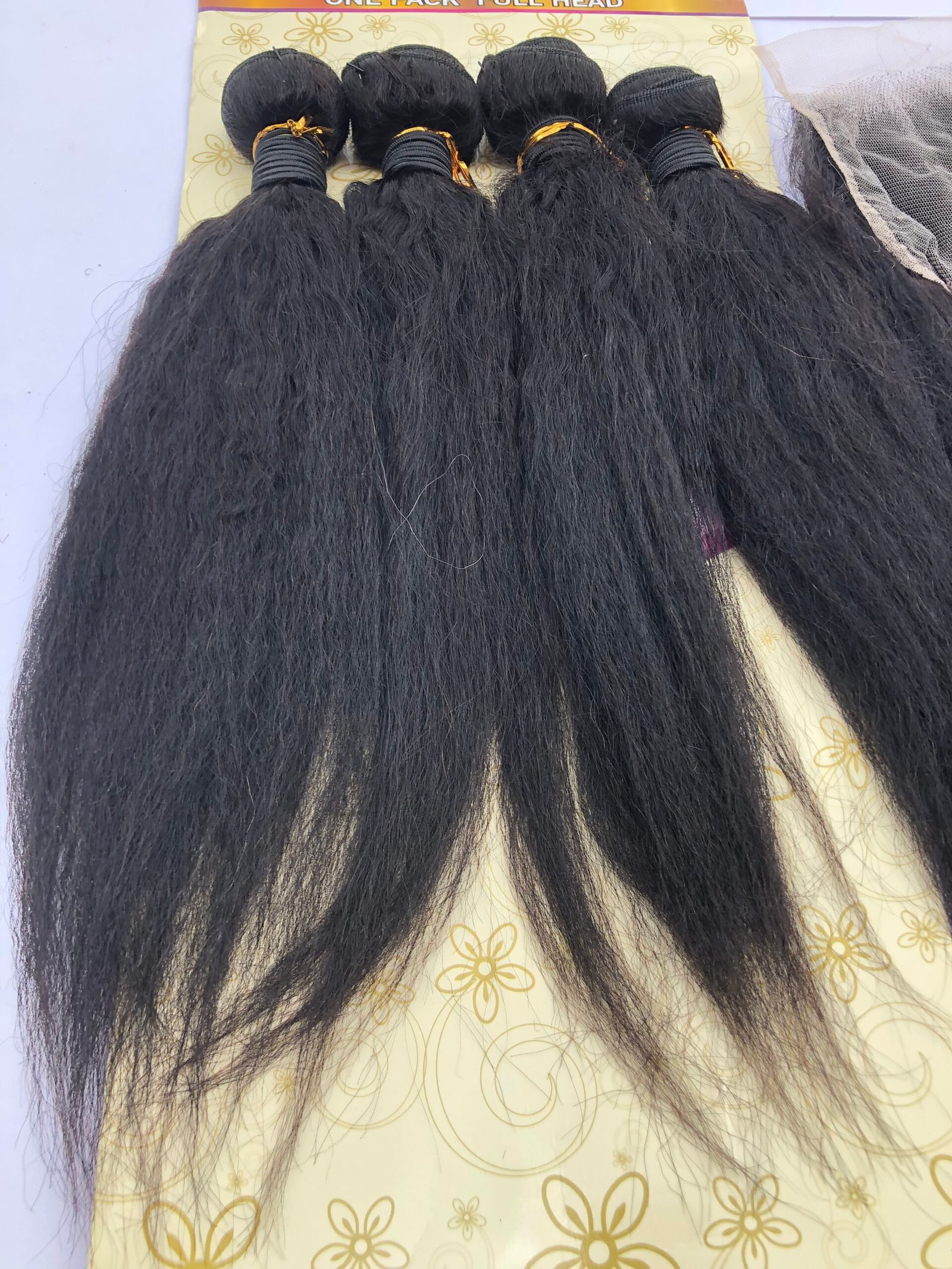 Eubeauty Kinky Straight With Closure - Image 2