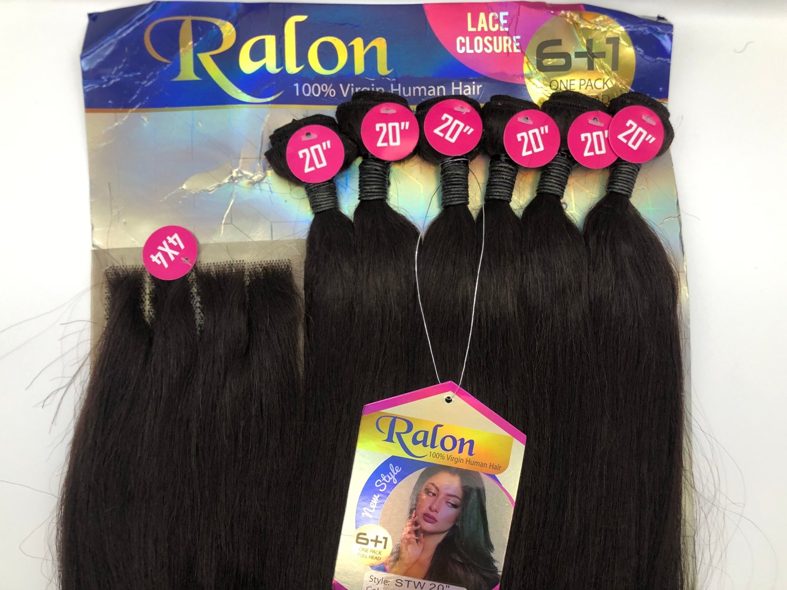 Ralon Lace With Closure STW 20"
