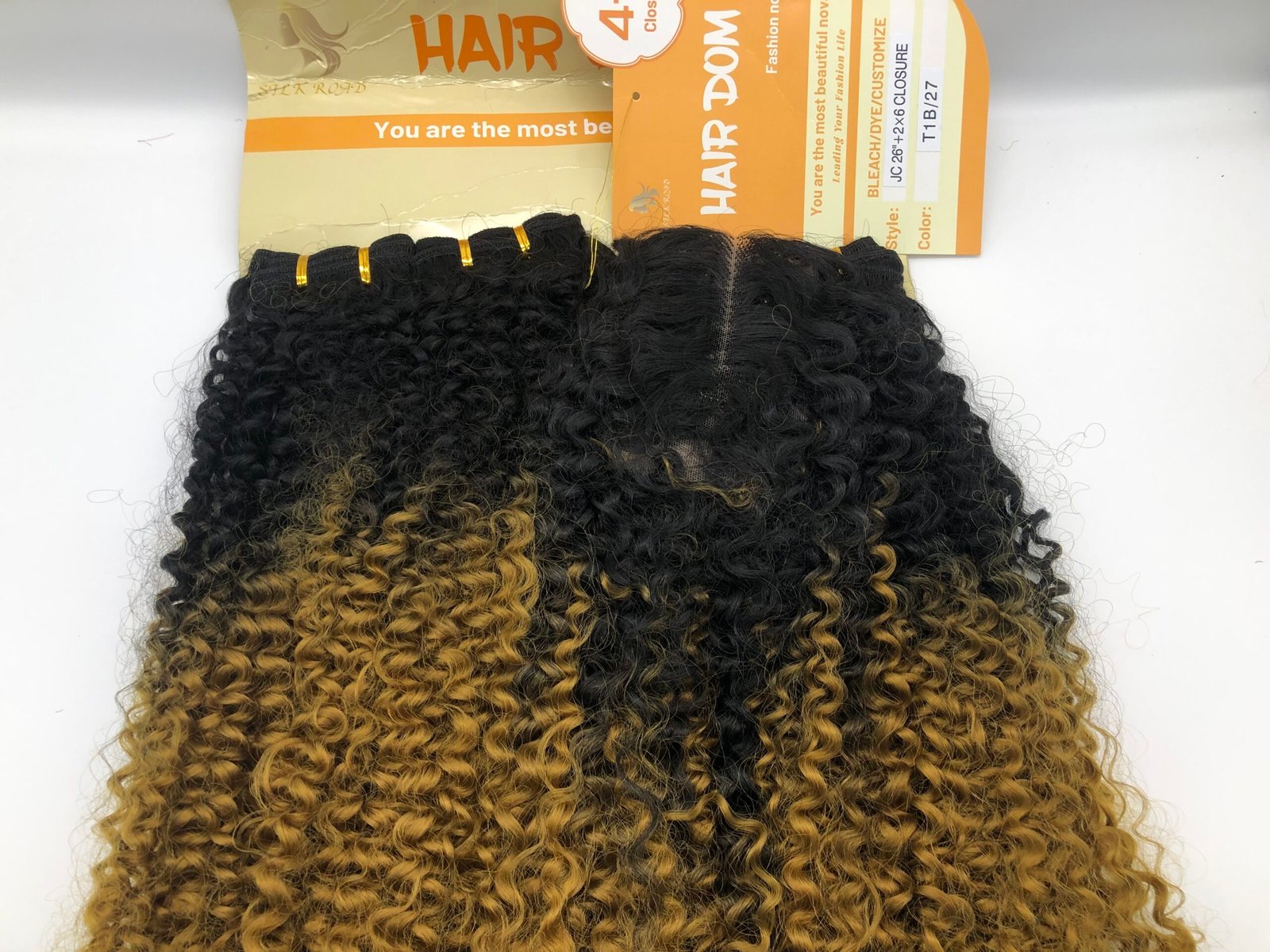 HairDom Jerry Curl Closure