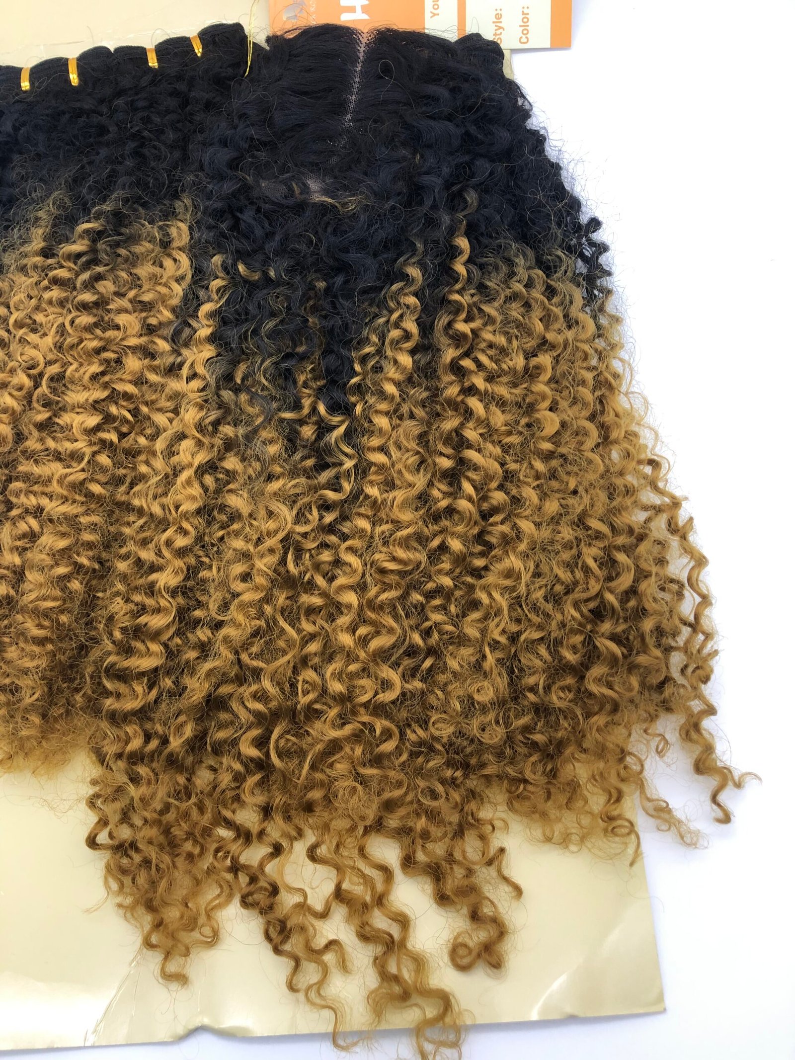 HairDom Jerry Curl Closure - Image 3