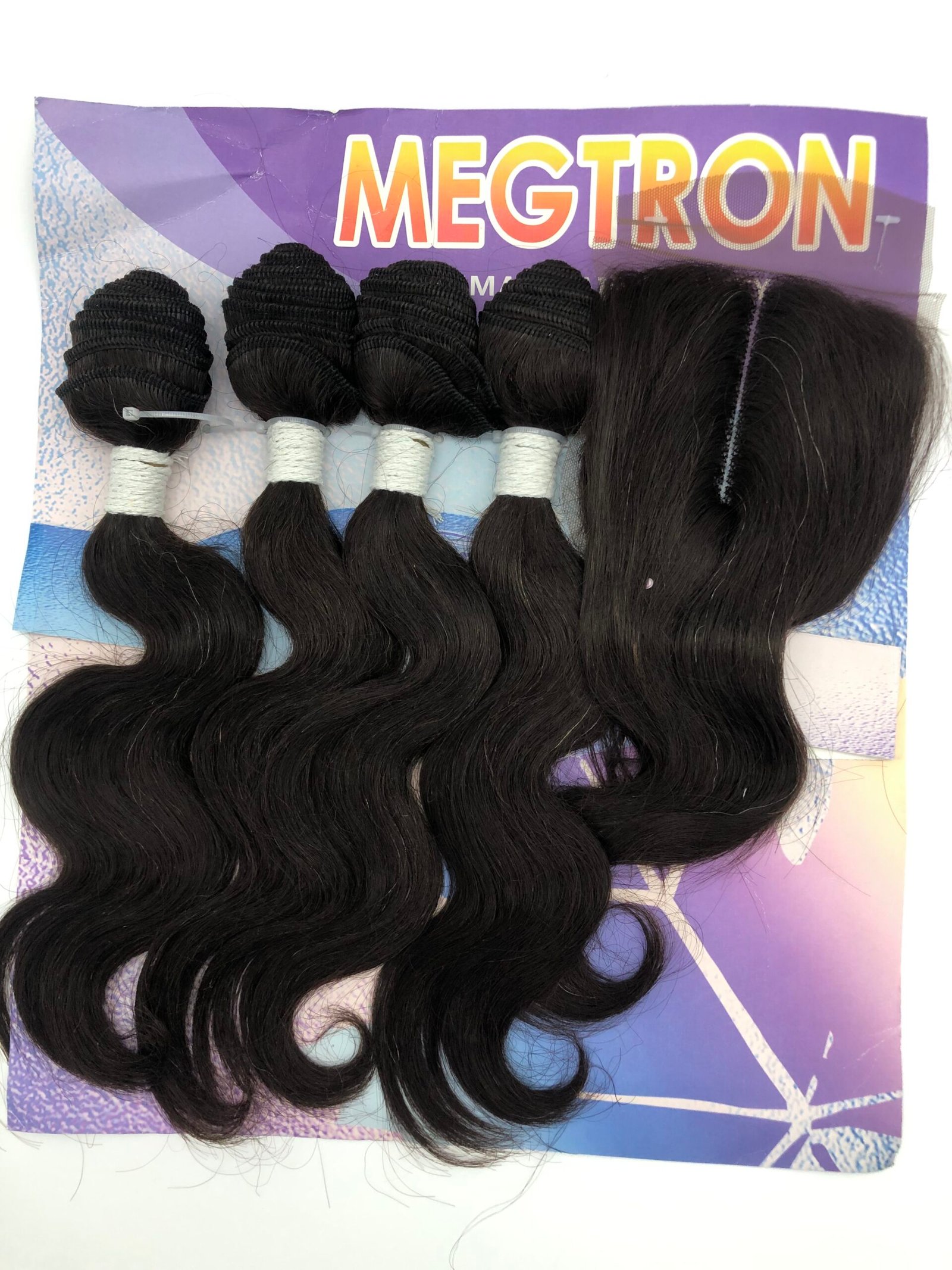 Megtron Body With Closure - Purple Pack 14" - Image 2